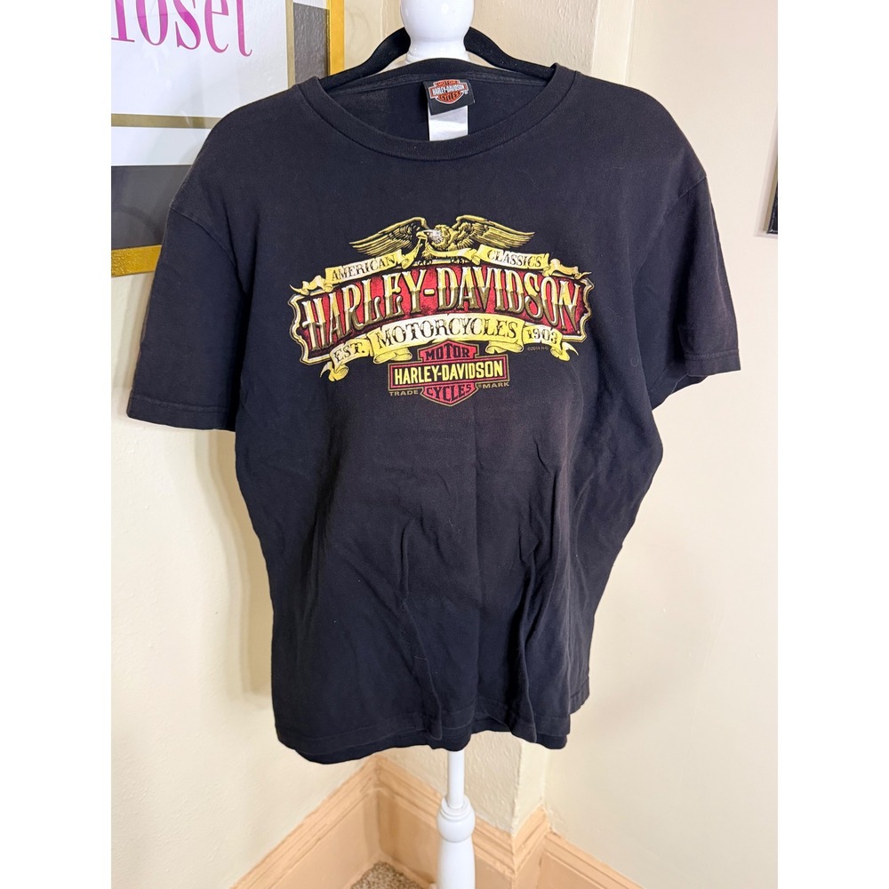 Harley-Davidson T-Shirt Black Superstition Apache Junction AZ Graphic Tee L